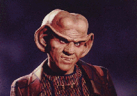 Photo of Quark the Ferengi from Star Trek DS9 Quark from Star Trek DS9